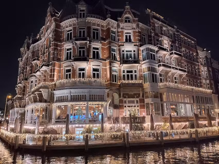 Amsterdam City Center View