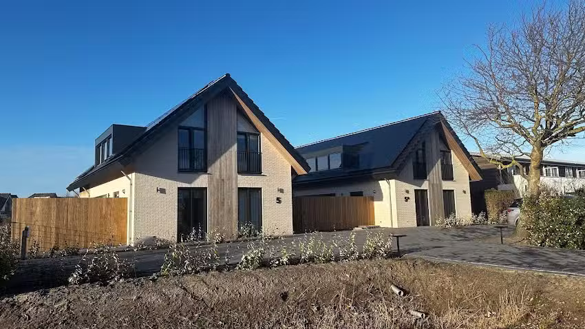 Huisjes aan de duinen