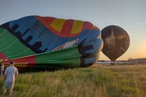 Luchtballon opstijg locatie