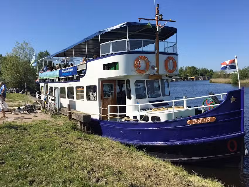 Opstap plaats Eemlijn fietsboot