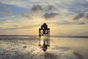 Opstapplaats boot wadlopen