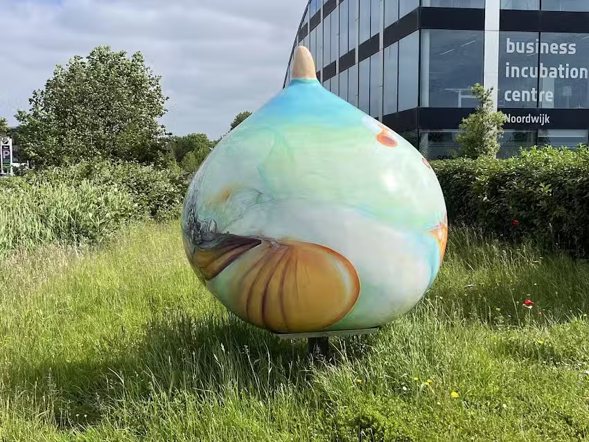 Reuzenbol: &ldquo;Uit je bolletje ei&rdquo;