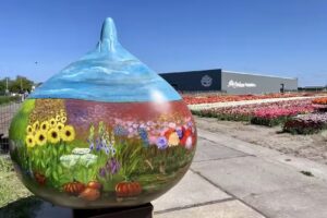 Reuzenbol: &lsquo;vier seizoenen&rsquo;