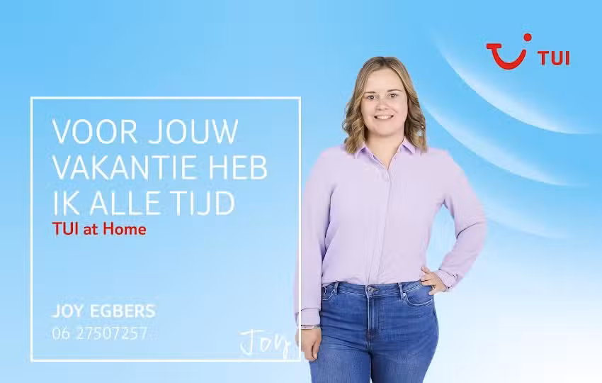 TUI at Home Joy Egbers