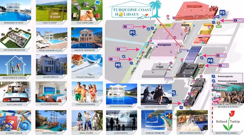 Turquoise Coast Holidays De Bazaar Beverwijk